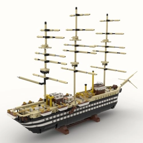 Schooner Ship - 2981pcs