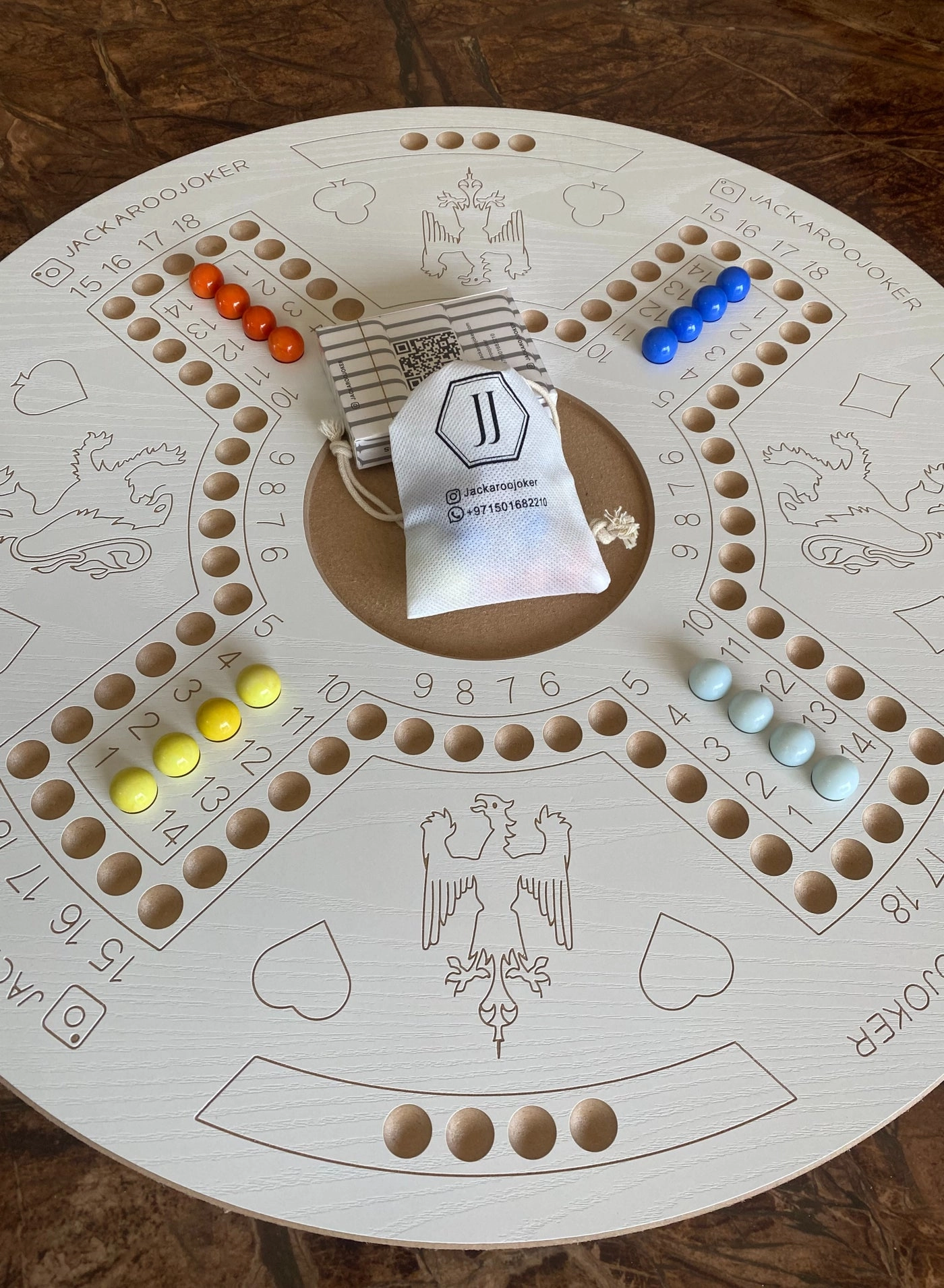 Double-Sided Foldable Board Game - 51 cm Premium Set