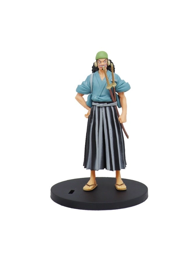 halamodo Usopp - One Piece - Samurai Costume Figure Desktop & Car Decoration (QQ0259)