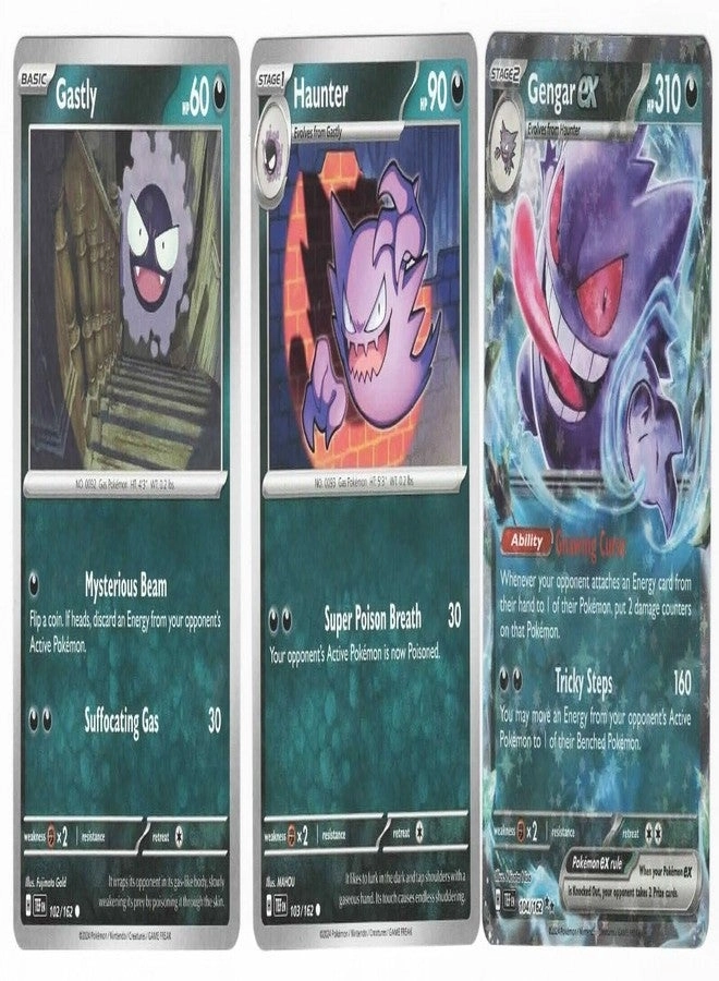 Pokémon Gengar ex 104/162 - 2pcs