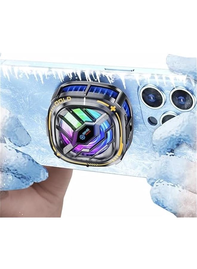 HOOKOR Phone Cooler Stand - Height Adjustable Cooling Fan