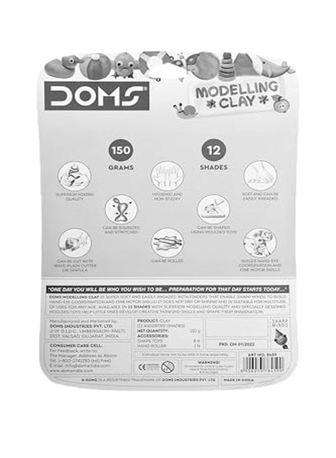 Modelling Clay - 12pcs.