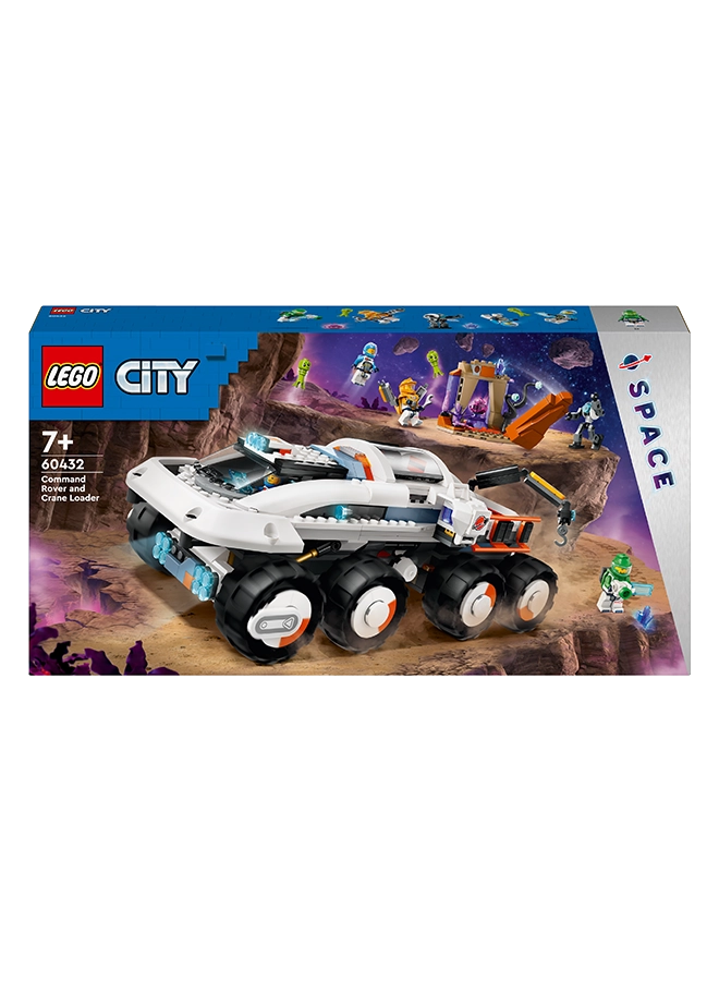 City Space Command Rover and Crane Loader (60432)
