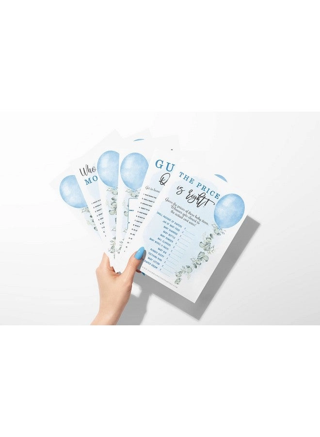 Boy Baby Shower Games - English