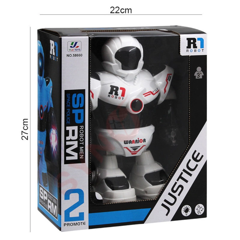 Robot With Light & Music - Assorted 1pc Battery operated