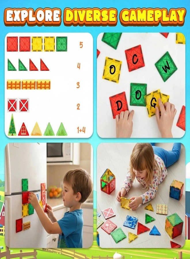 Magnetic Tiles - 37pcs