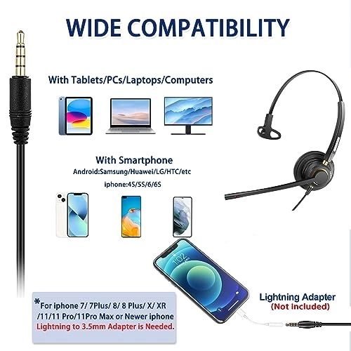 A800MP Wired Headset