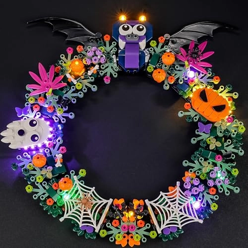 LED Light for LEGO Halloween Wreath 40825