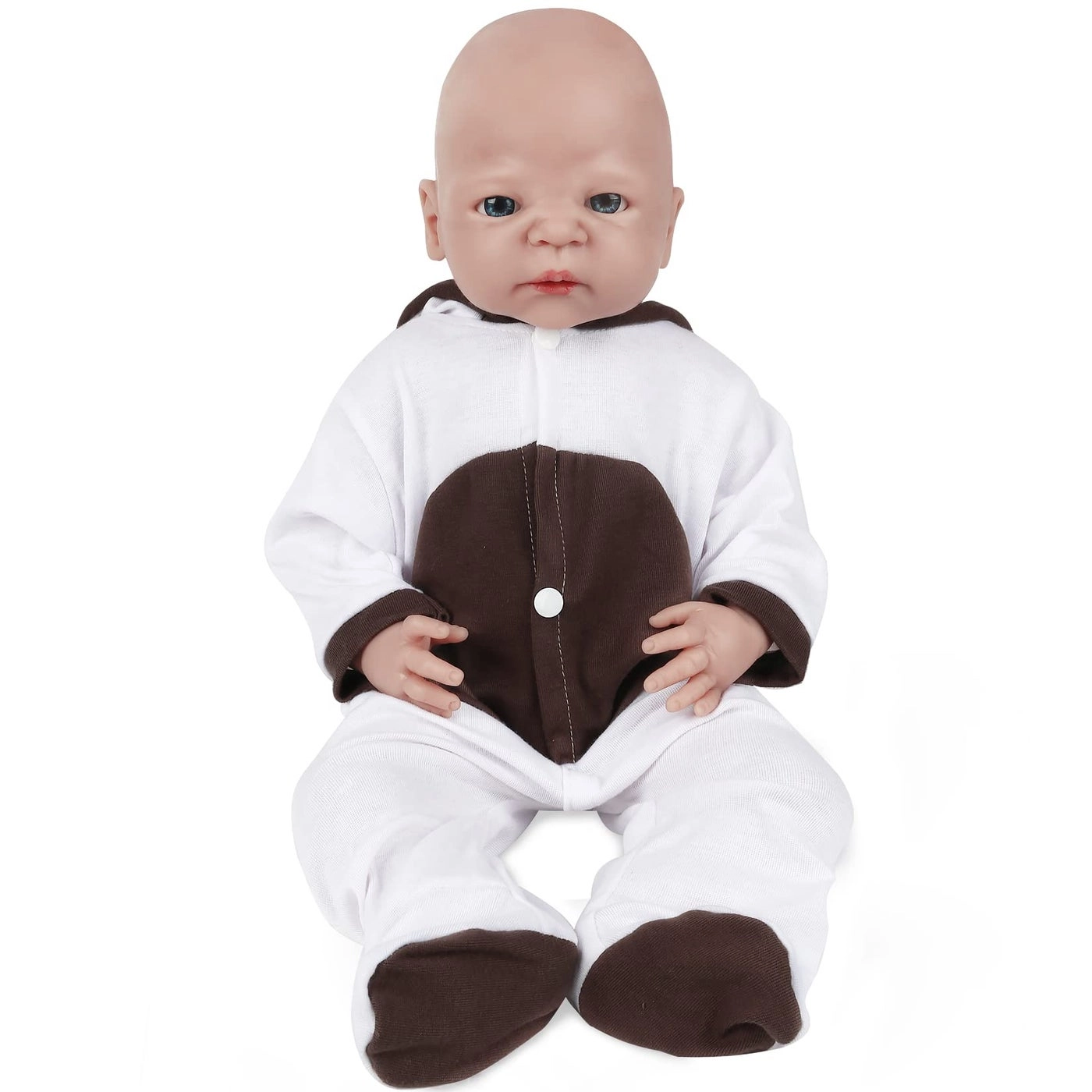 Sleeping Baby Doll - 16 inch Silicone Girl Skin Color Ages 3+