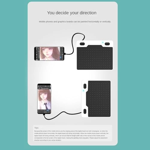 Electronic hand-drawing tablet - 8192