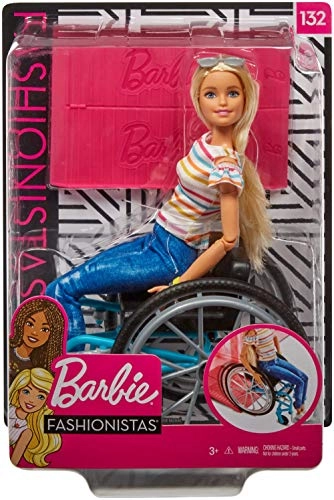 Barbie Fashionistas - Multicolor Ages 3+ + Wheelchair