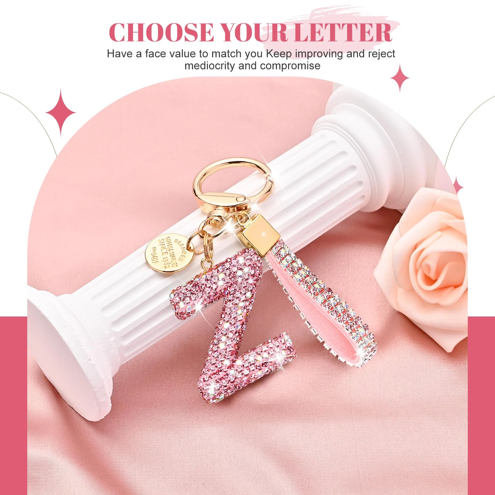 Initial Letter Keychain