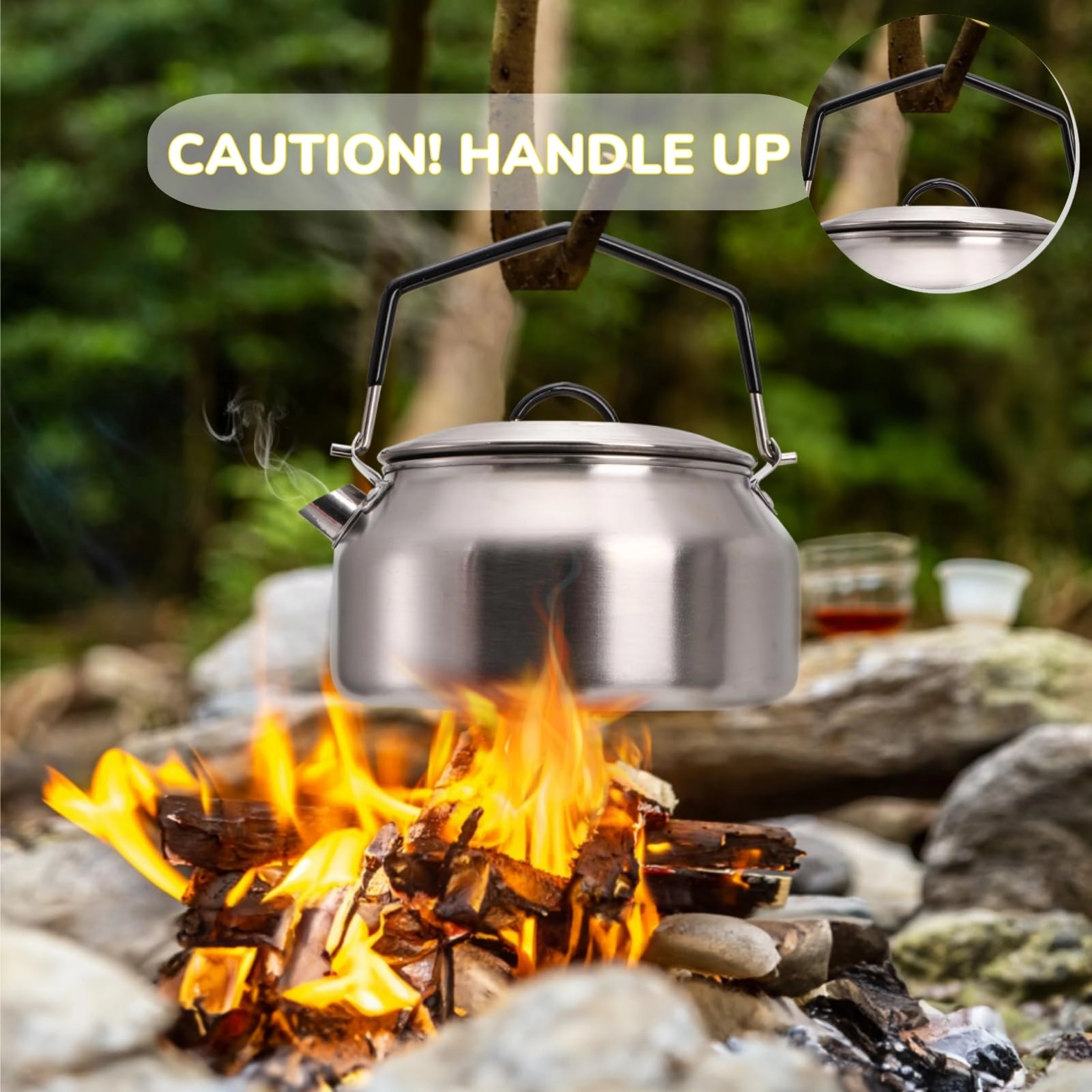 Camping Kettle - 1 Liters