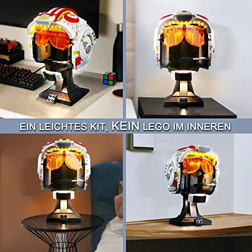 LED Light Set for Lego Luke Skywalker Helmet