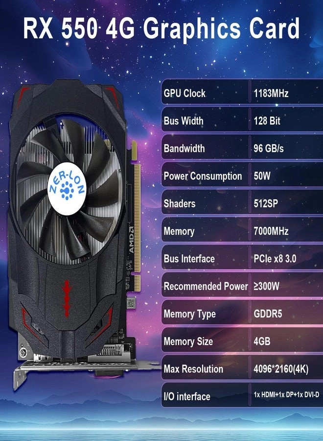 Radeon RX 550 - 4GB