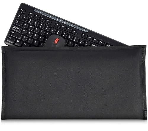Keyboard Dust Cover - 20.8 x 11 inches Black