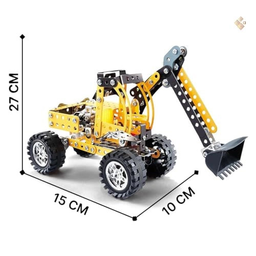Metal Construction Crane - 256 pcs for ages 3+
