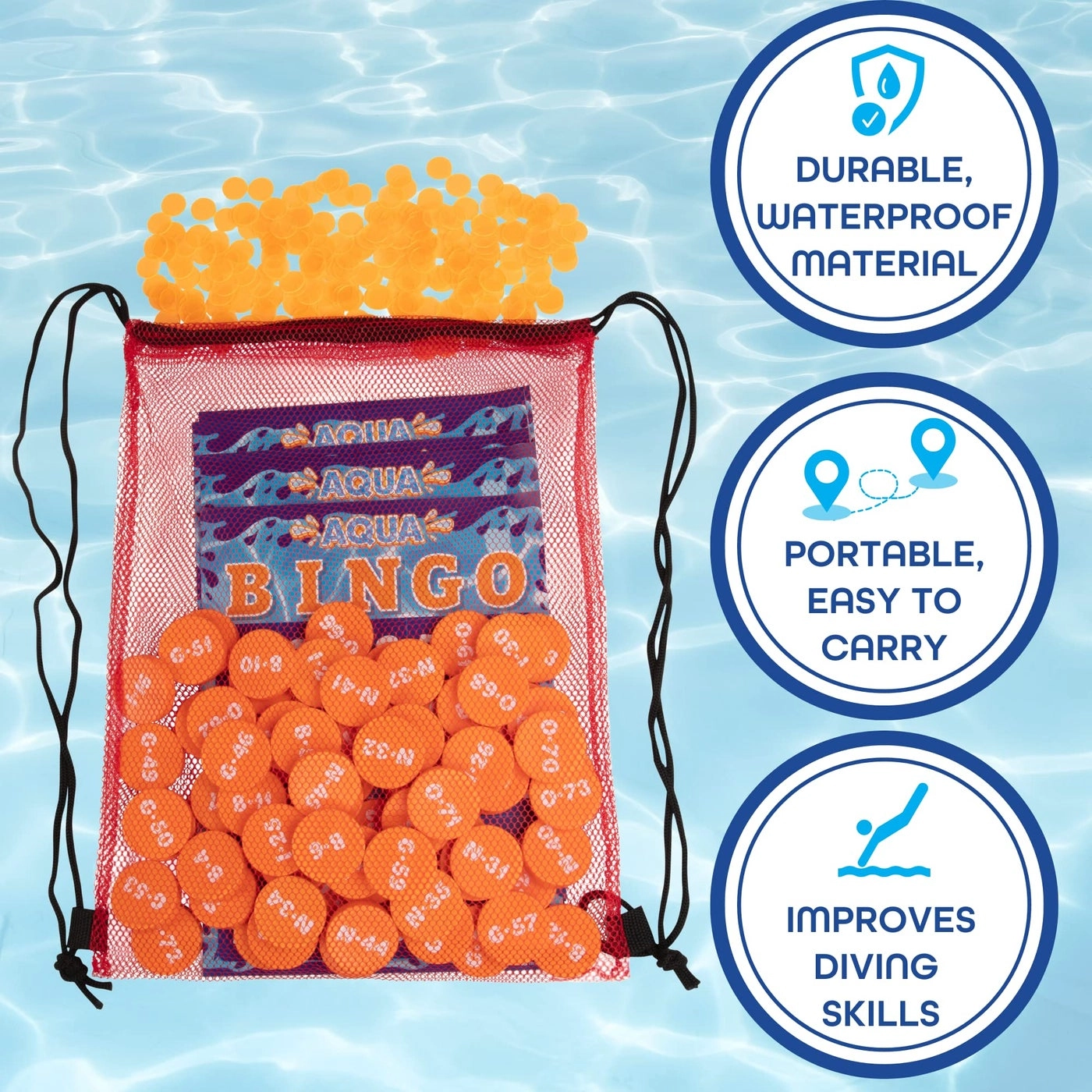 Aqua Pool Bingo Bundle