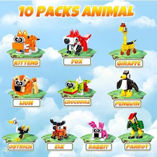 Animals Building Blocks - 720 pcs