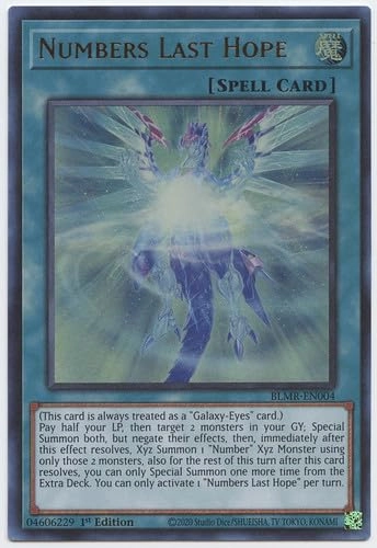 Yu-Gi-Oh! Numbers Last Hope BLMR-EN004 - 1st Edition