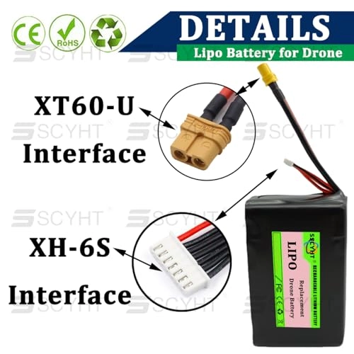 Lithium Battery - 22.2V 4000mAh XT60-U