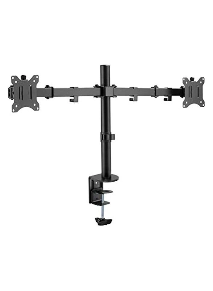 Dual LCD Monitor Desk Mount Stand - 2 27in