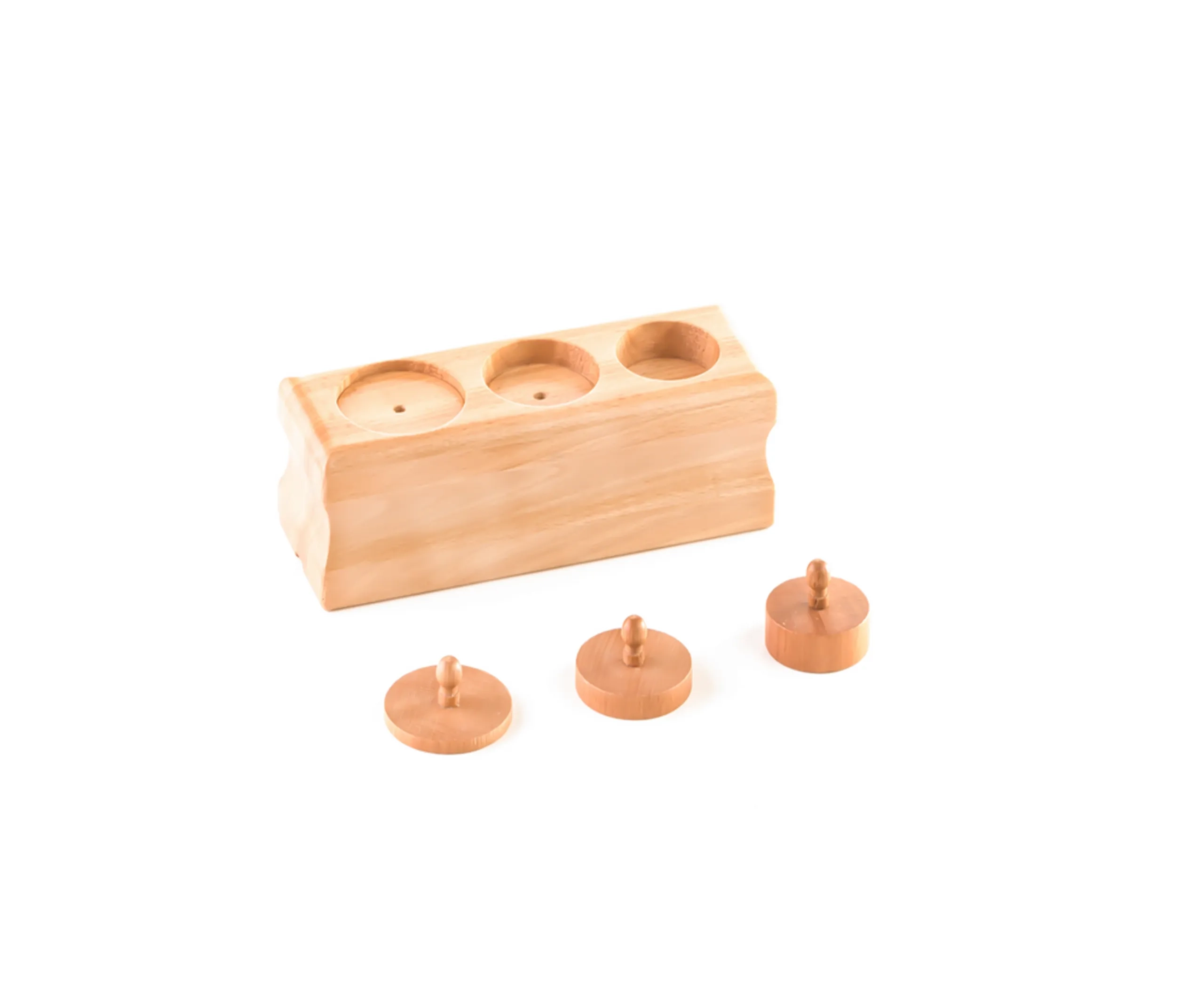 Edu Fun Infant Cylinder Block - Suitable for 2 years and above 3 - 4 Pcs