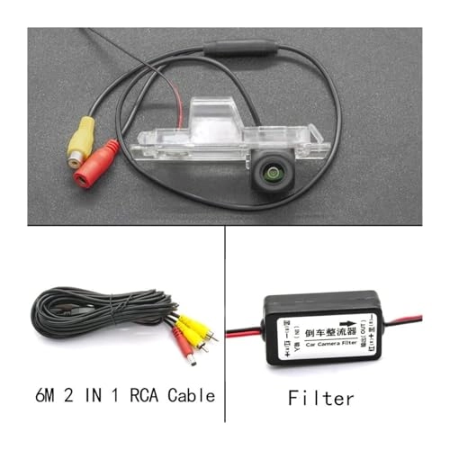 Reverse car rear view camera - Night vision Wired 720 x 540 pixels
