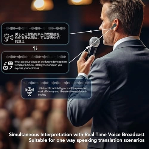 Interpreter Earphones - In-ear Offline Translation