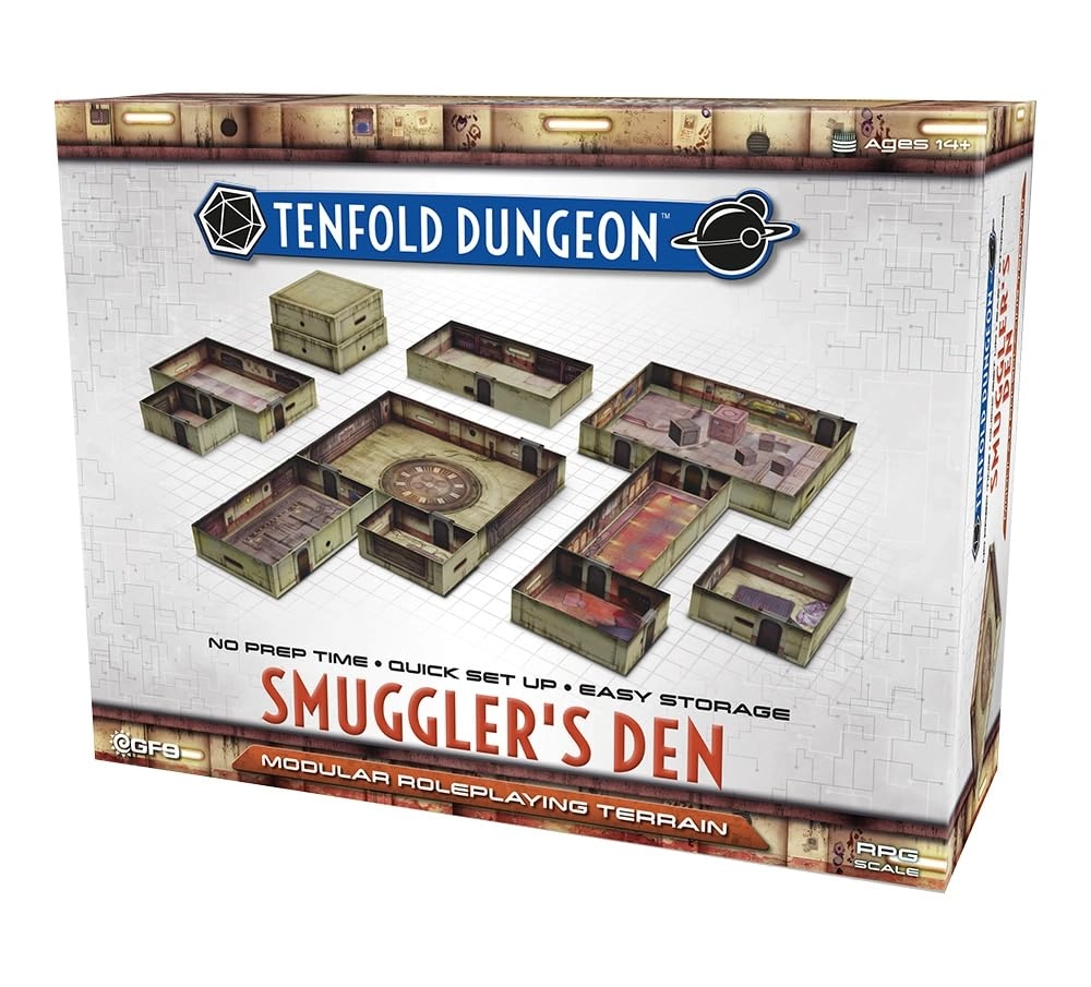 Gale Force Nine Tenfold Dungeon: Smuggler's Den