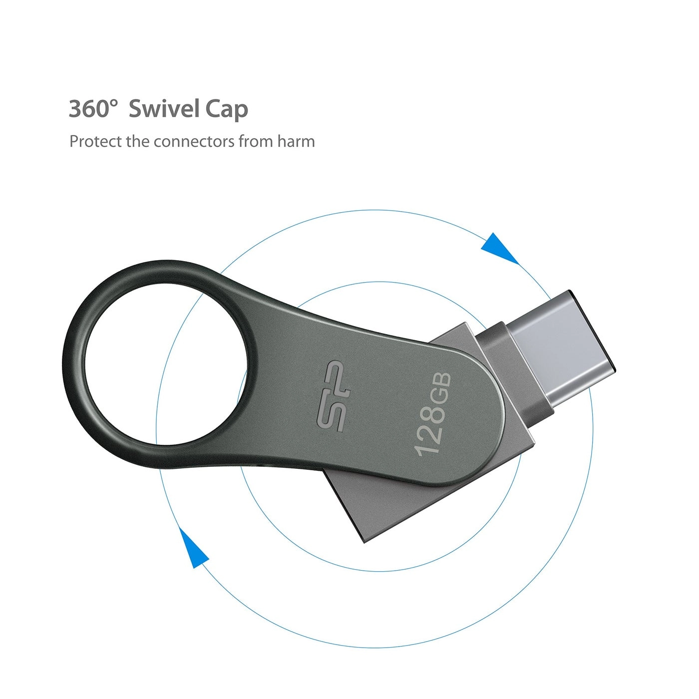 Mobile C80 - USB 3.0/3.2 Gen 1 Type C & Type A 32GB