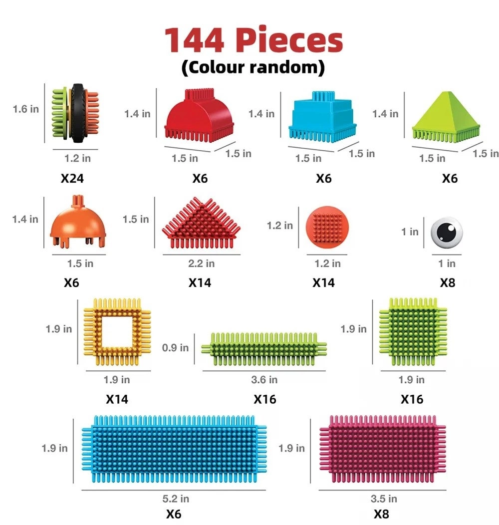 Building Block Set - 144pcs