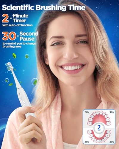 Y08U - 8 Brush Heads 120 Days Battery Life USB C