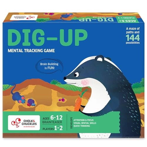 Dig Up - Brain Teaser Board Game Ages 6-99 Multicolor