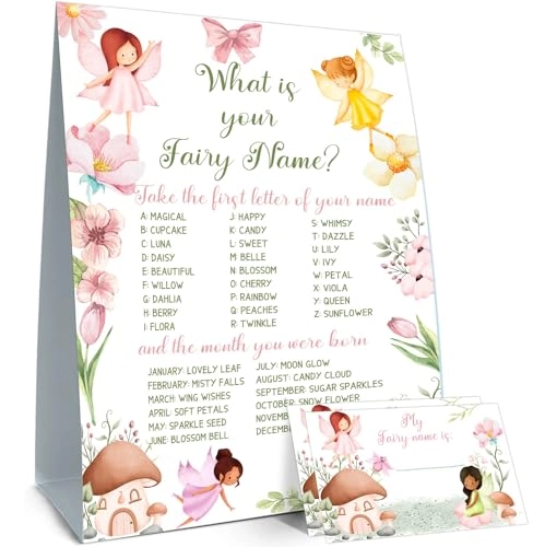 What's Your Fairy Name Game - 31.0 Count