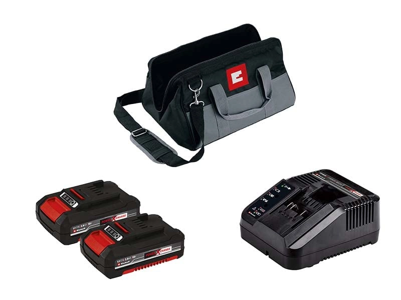 TP-CD 18/50 + TP-CI 18 - 2 x 2.0 Ah 18 Volts