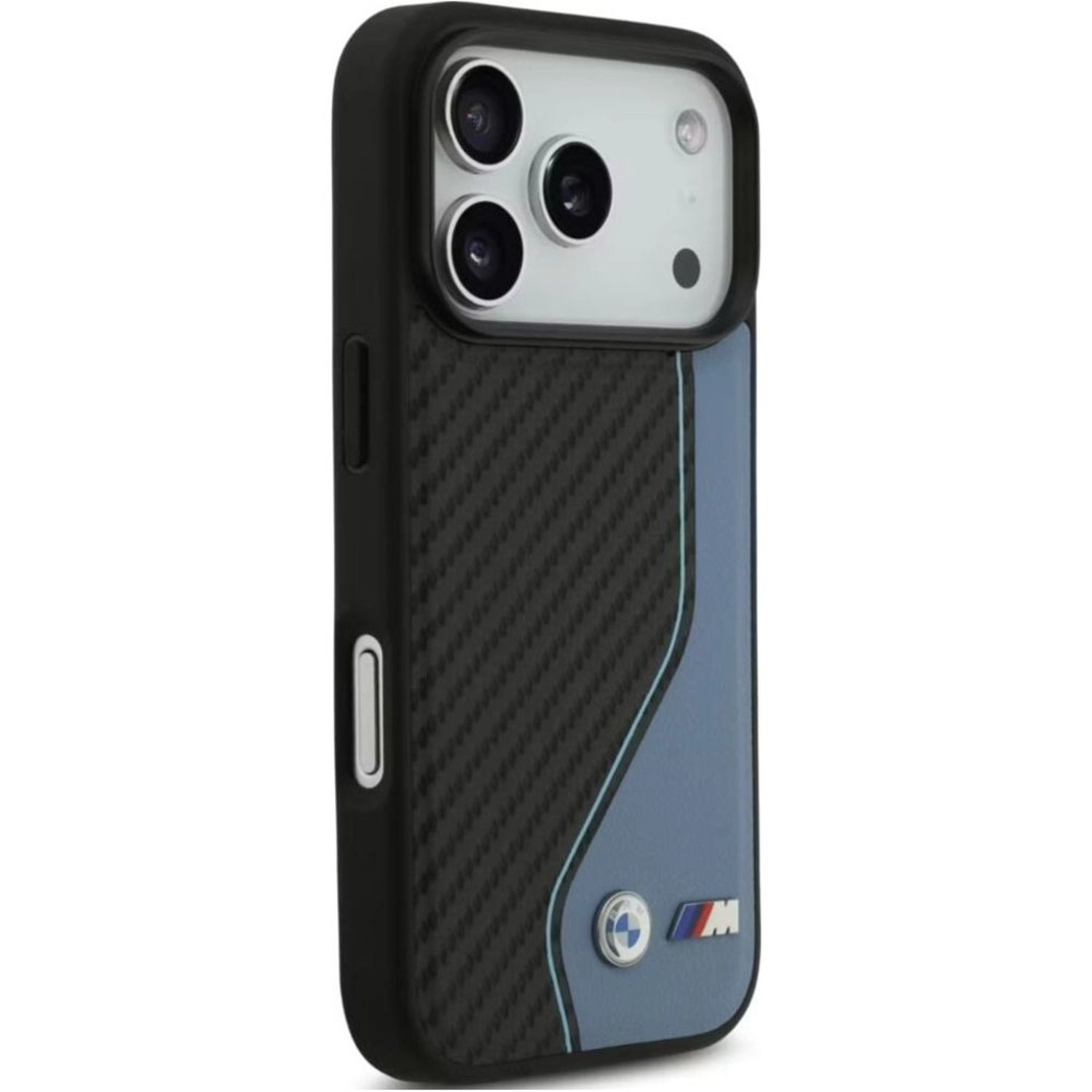 PU Leather and Carbon Case with MagSafe for iPhone 17 Pro Max