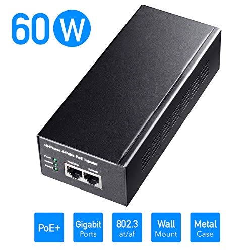 POE300 - 53VDC 60 W 2 IEEE 802.3af / 802.3at 10/100/1000Mbps