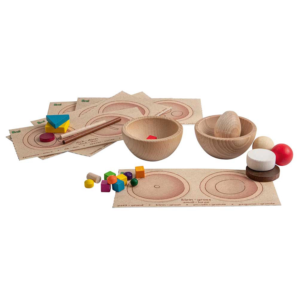 Sort And Companre Educational Game - Suitable for 4 years & above 21 pieces