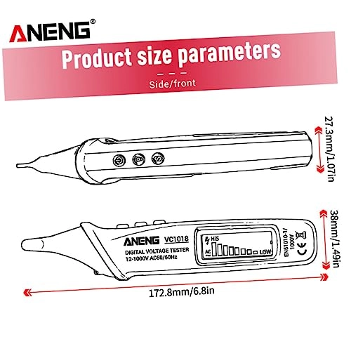 Multi Tool - Non-contact Ohm Resistance Meter Outlet Tester