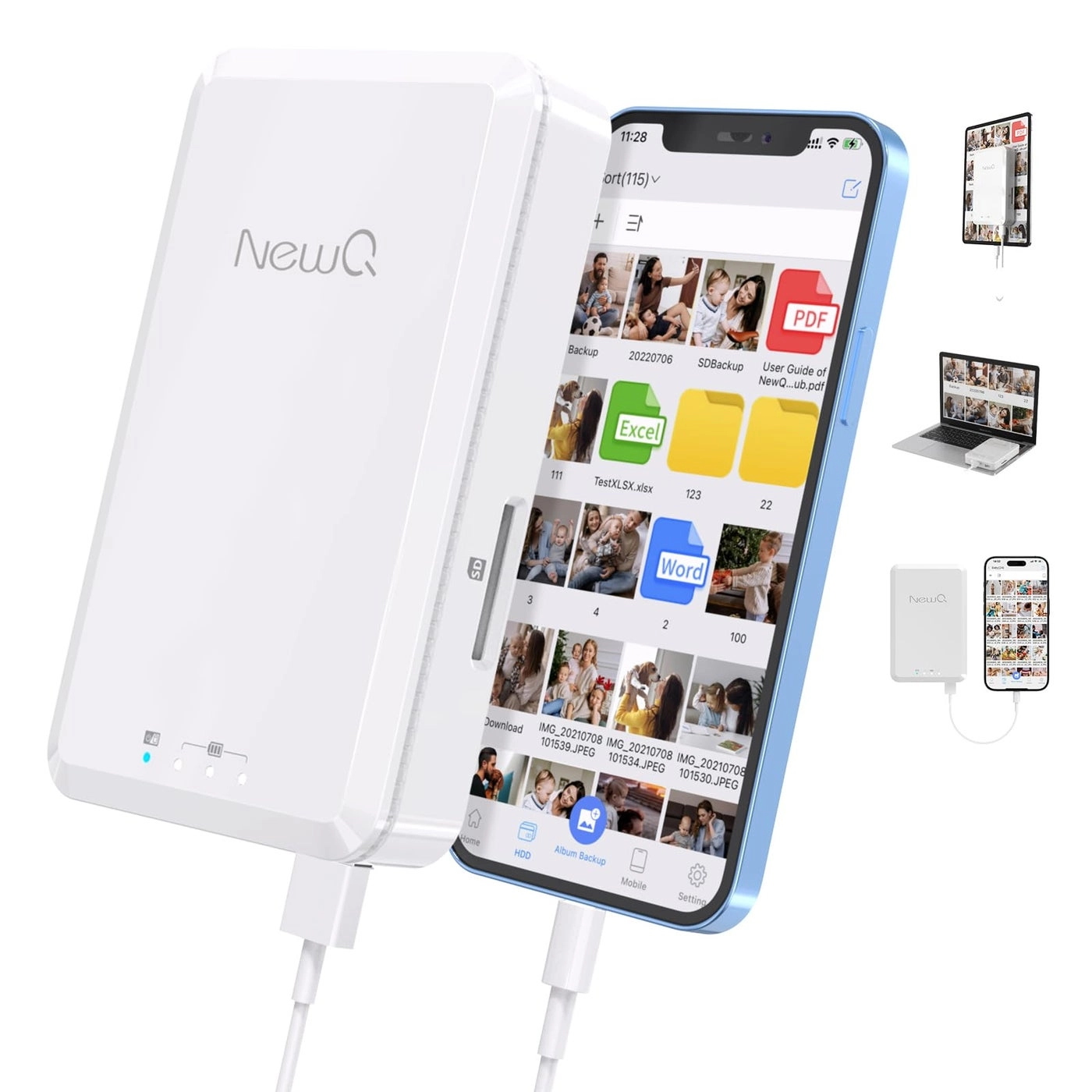 Newq Photo Stick - 2TB HDD