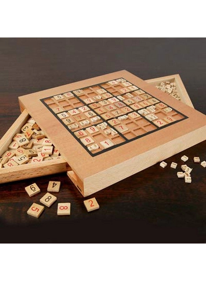 Wooden Sudoku Puzzle Board Game - 11 in Number & Thinking Tiles
