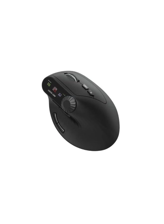 Smart OLED Vertical Mouse - Wireless