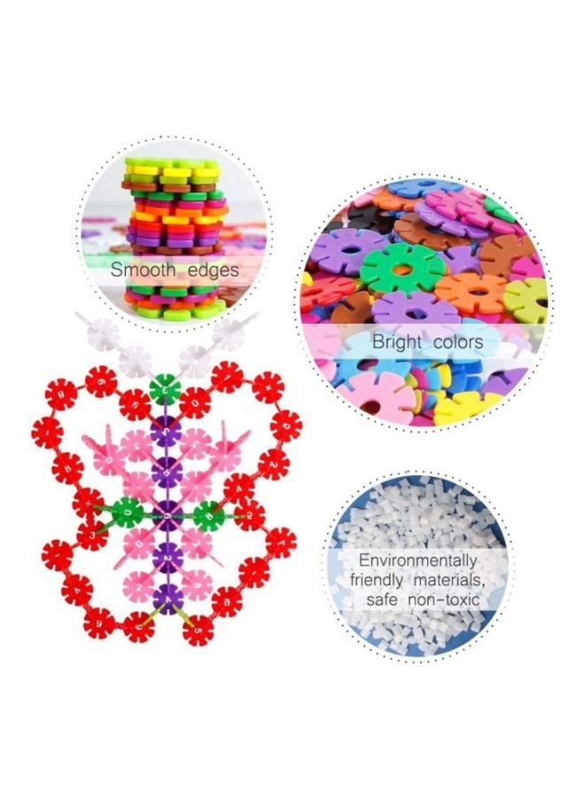 Snowflake Building Block Stems - Flowers 300pcs
