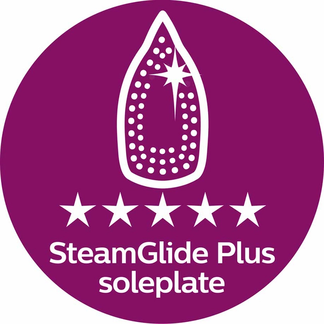 قاعدة مكواة Steamglide Plus لأفضل أداء انزلاق
