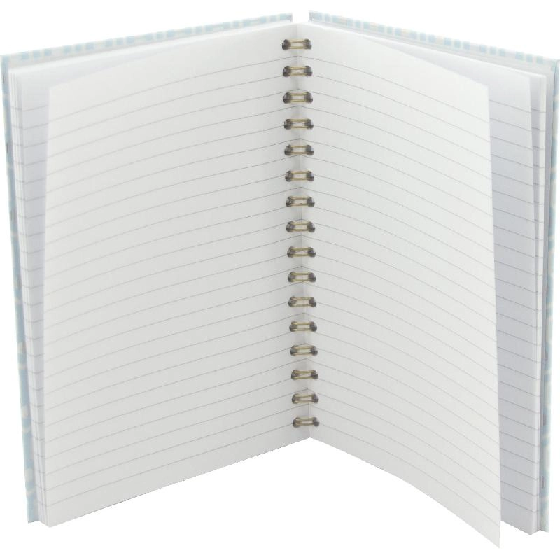 Notebook 19 X 26 cm Spiral - Grid 100 Sheets