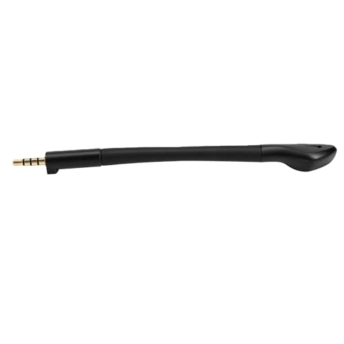 Replacement Microphone - 3.5mm-Mini-Jack Microphone Gold Plated Plug Flexible Bendable
