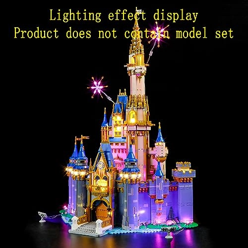Light Set Compatible with Lego The Disney Castle 43222