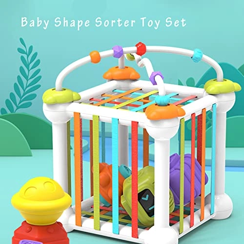 Bonbela Shape Sorting Machine - 18 months - 3 years 9 pieces