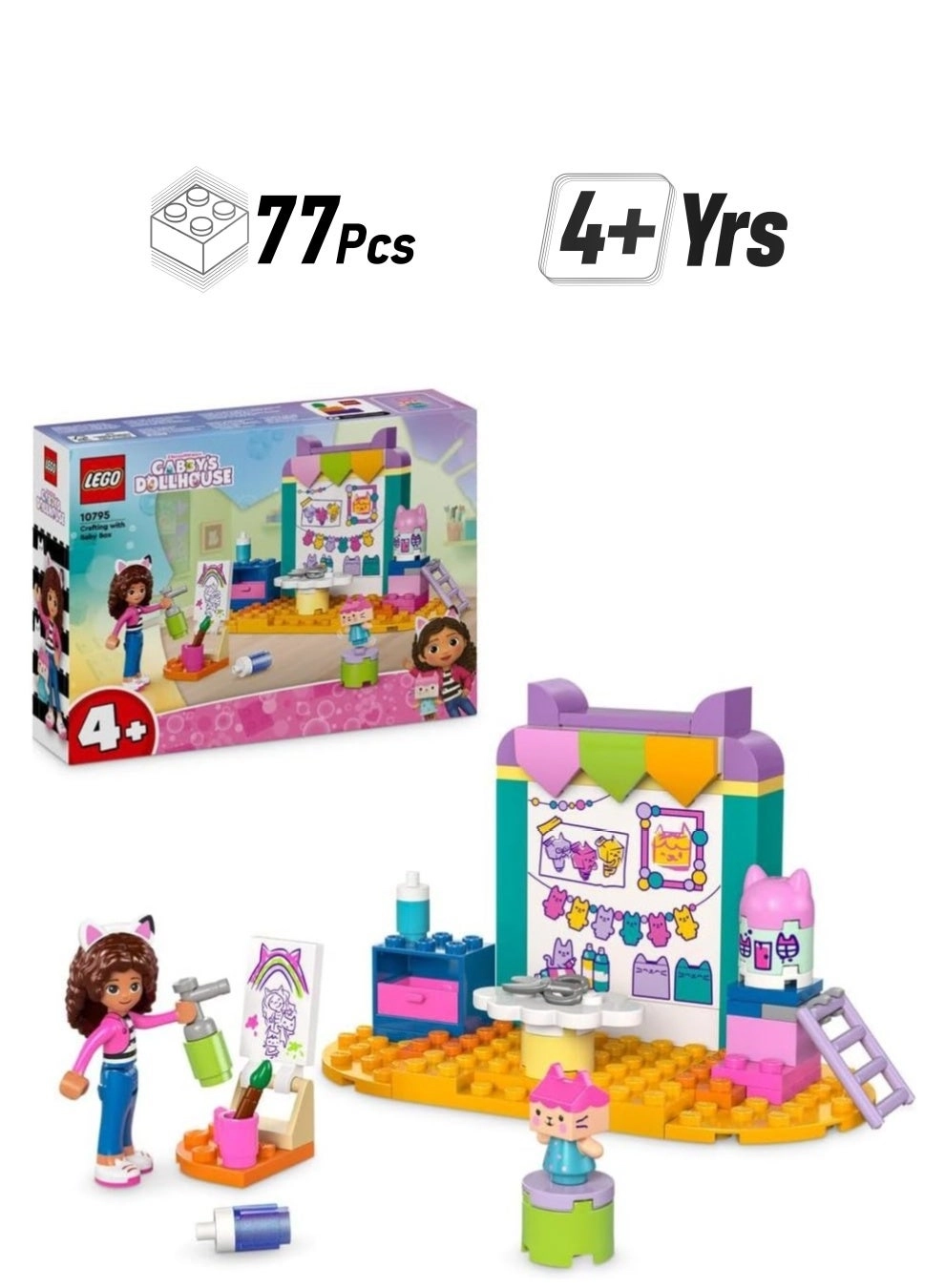 Gabby's Dollhouse Crafting with Baby Box - Encanto